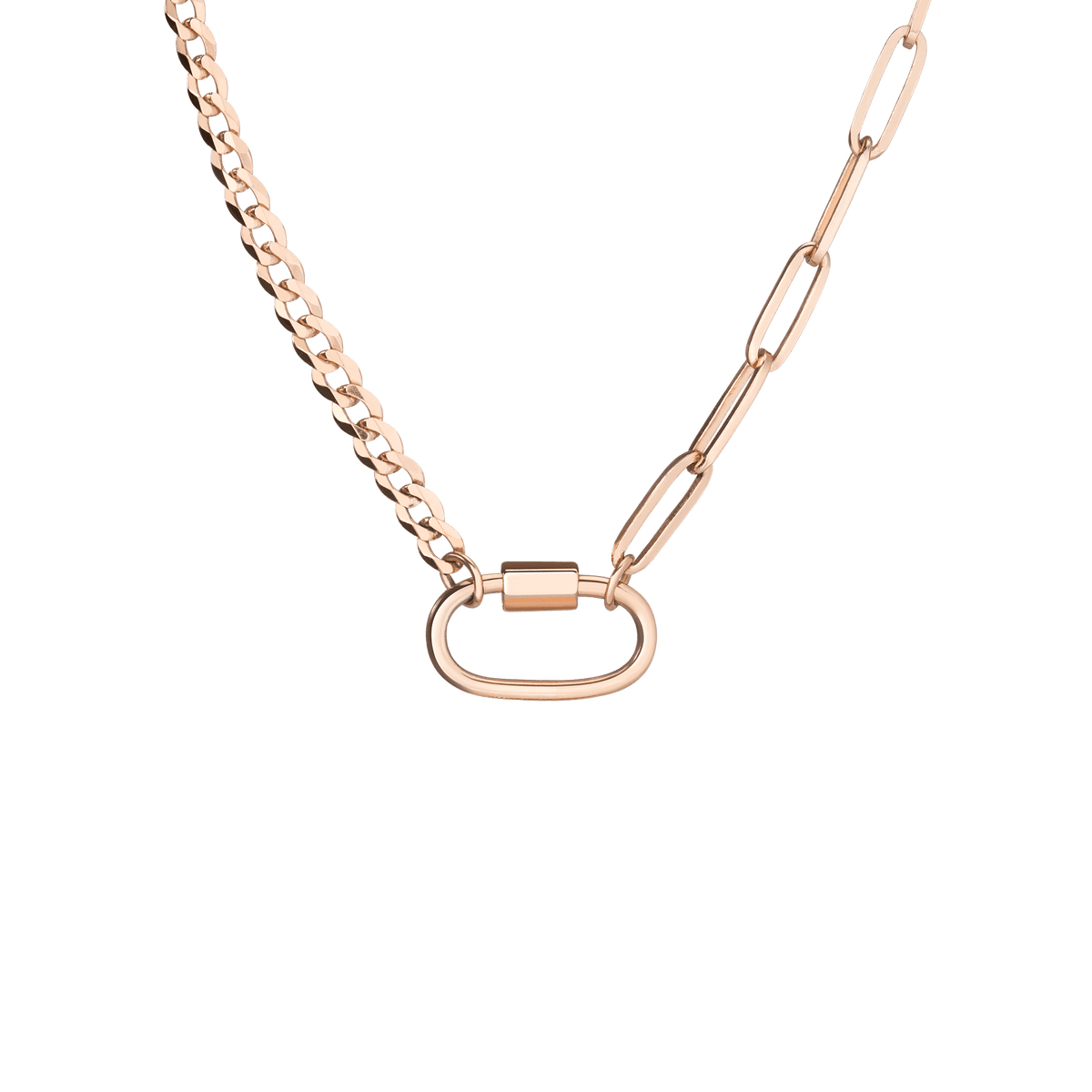 Lioness Chain Necklace Vermeil Rose Gold First