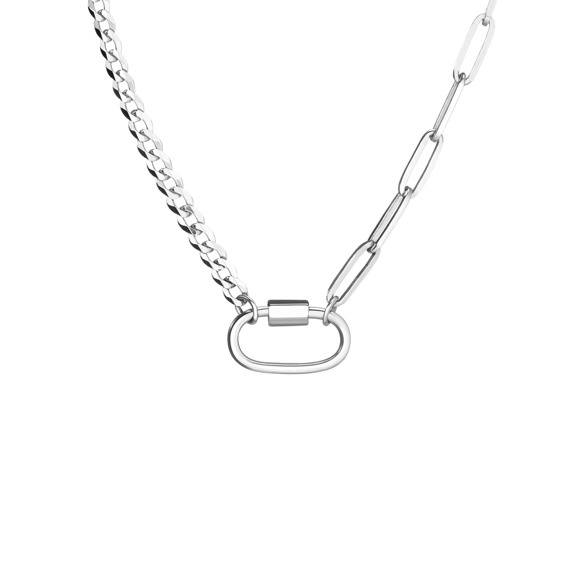 Lioness Chain Necklace Vermeil White Gold First