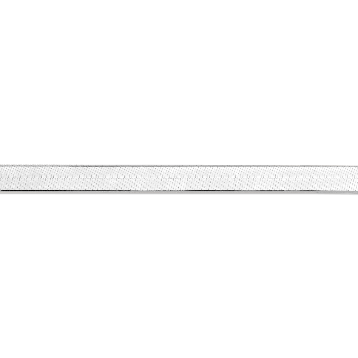 Gold Herringbone Chain Vermeil White Gold 5mm 16in 18in