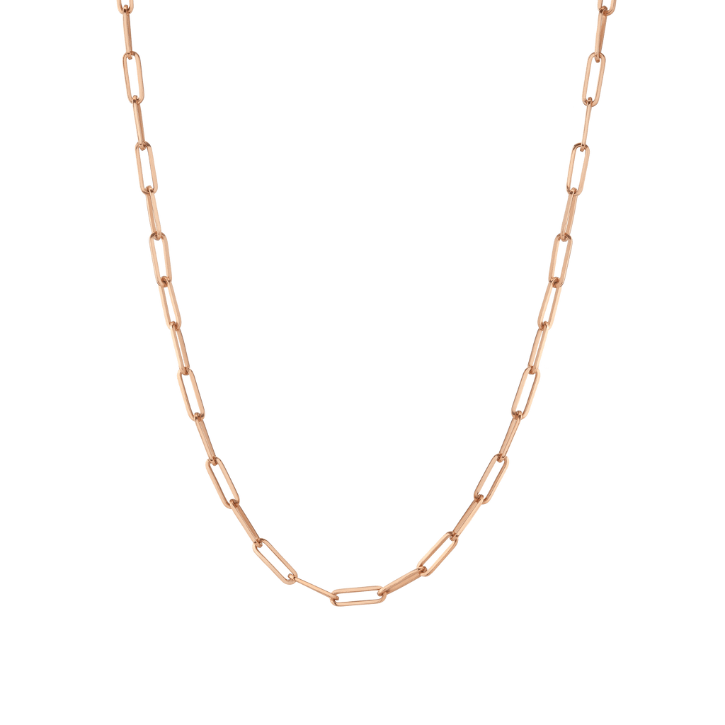Large Paperclip Chain Necklace - Gold Vermeil - Chain Necklace for Women - Large Link Chain Necklace - Gold Link Necklace - Gift for Christmas