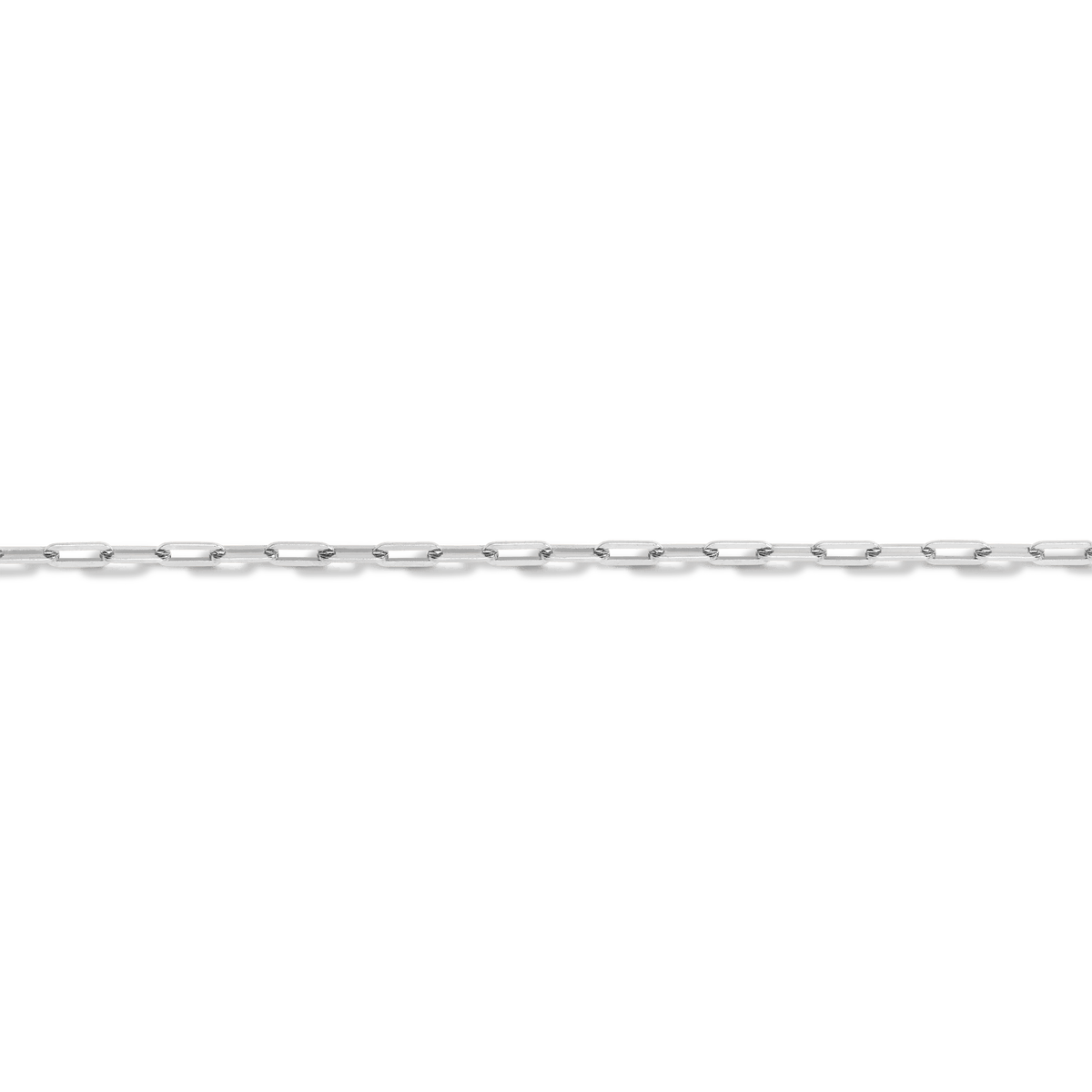 Medium Chain Bracelet White Gold Vermeil 14K 18K First