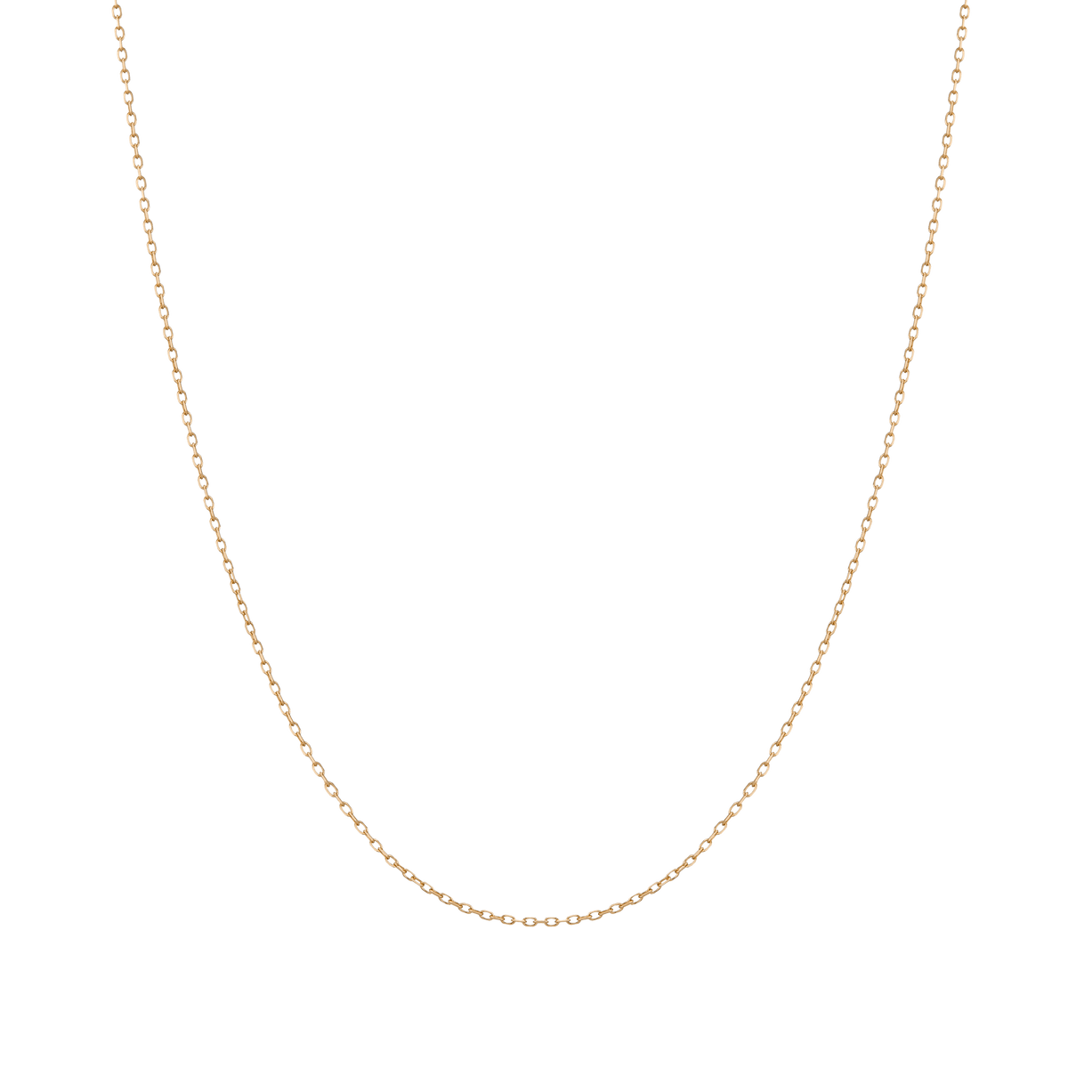 Diamond Cut Chain Necklace 14K 18K Yellow Gold First