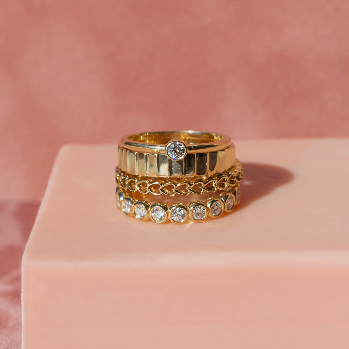 Diamond Bezel Eternity Ring