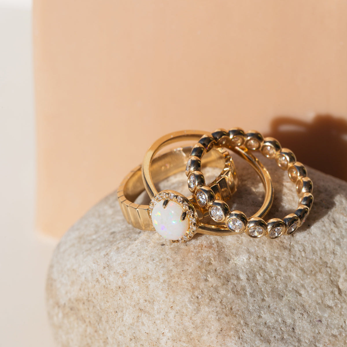 Diamond Bezel Eternity Ring