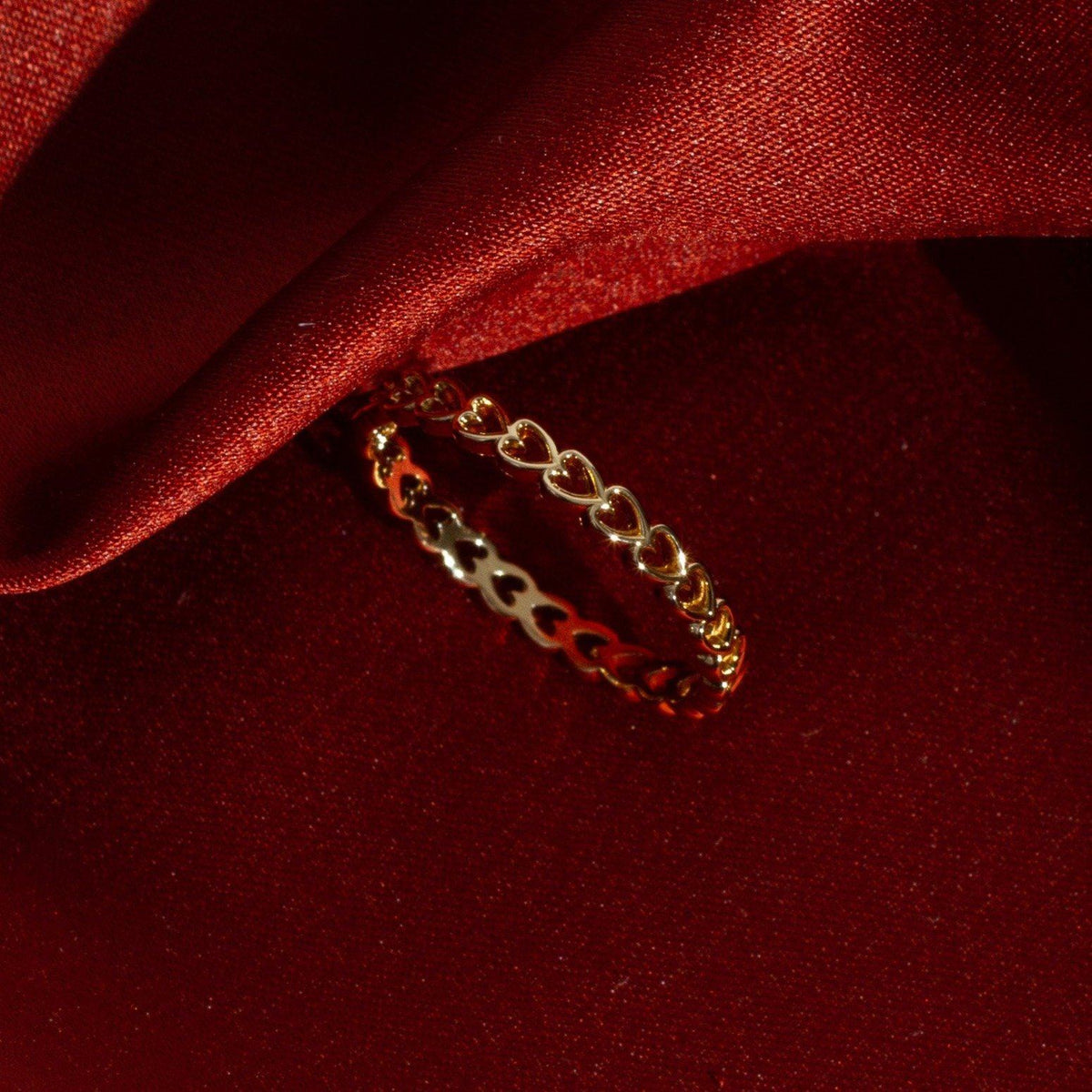 Infinity Heart Ring