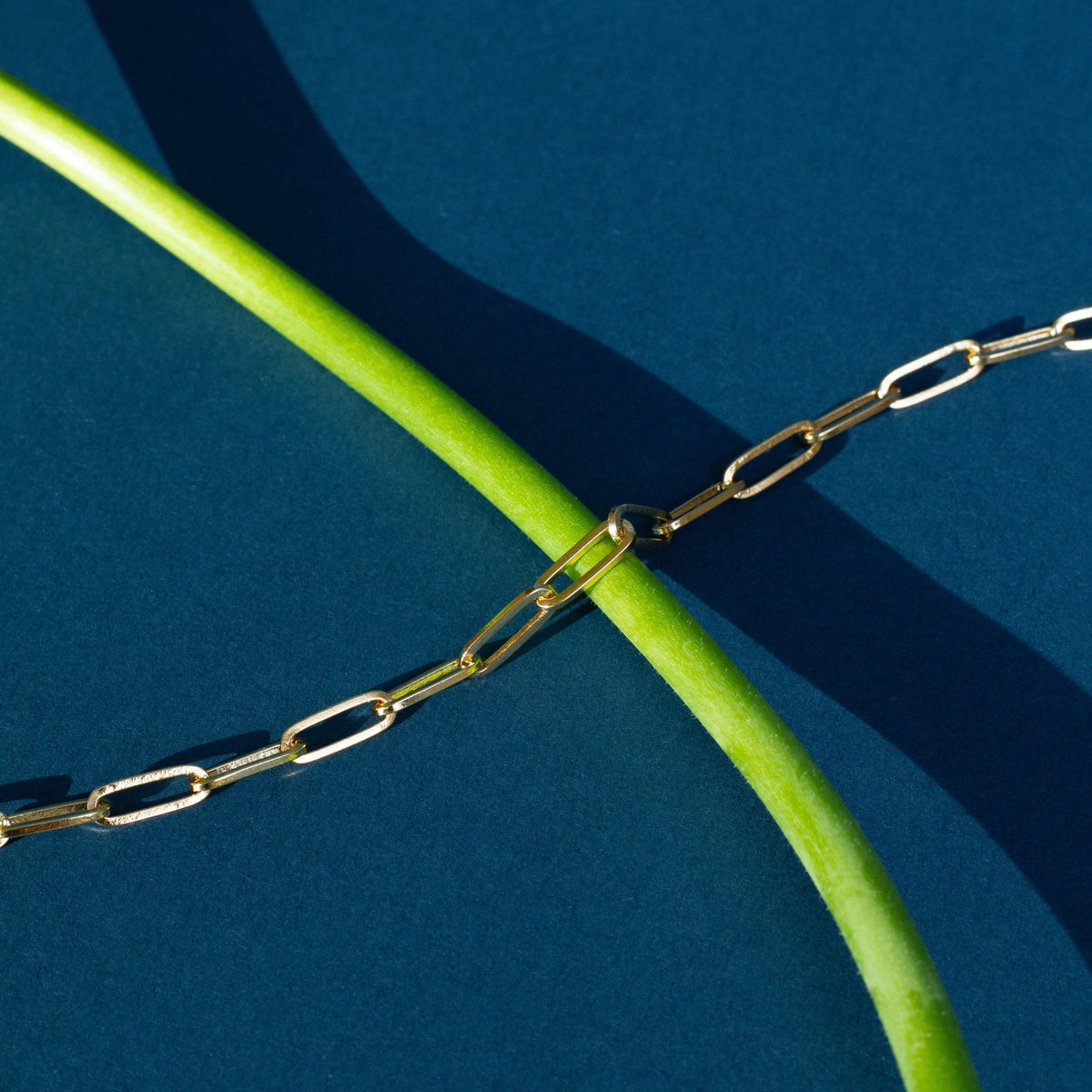 Large Paperclip Chain Necklace