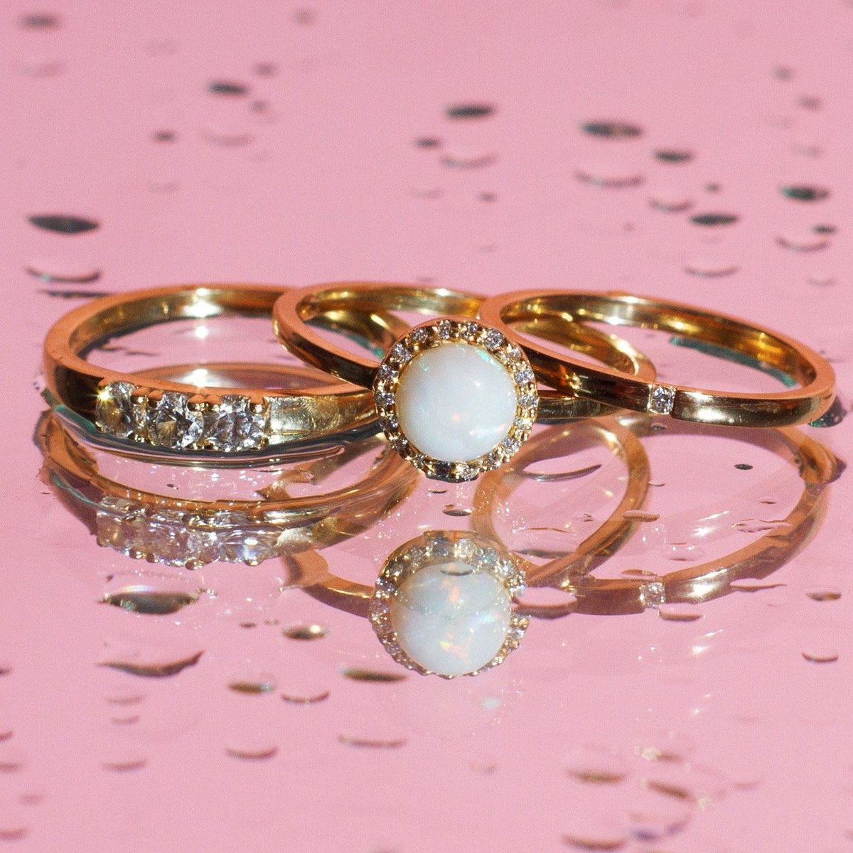 Petite Diamond Tension Ring