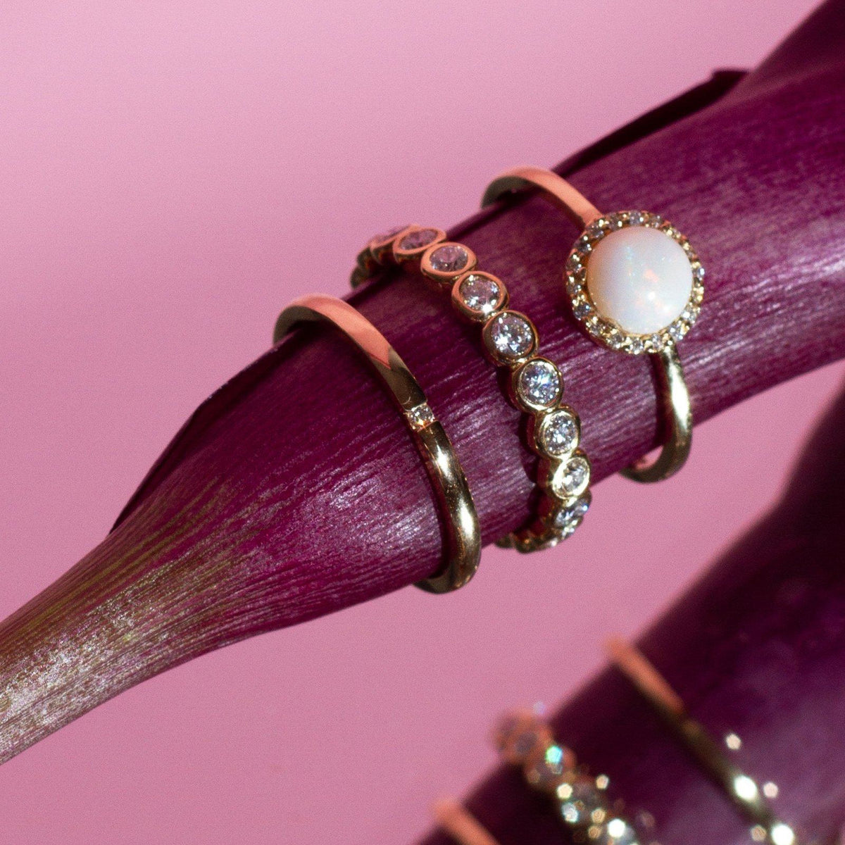 Petite Diamond Tension Ring