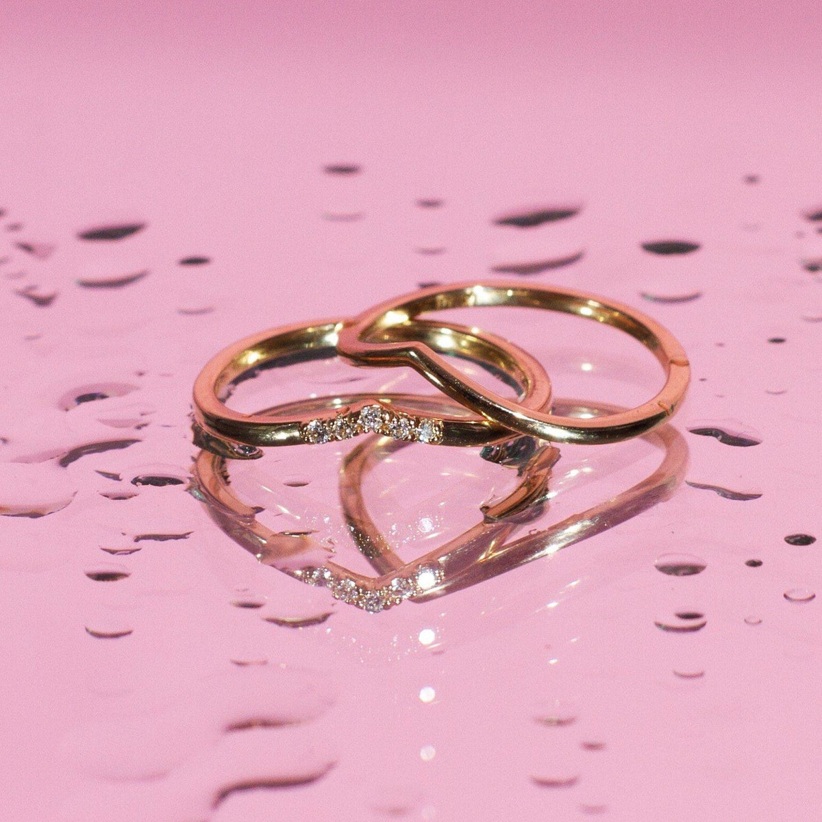 Diamond Brooklyn Bridge Ring