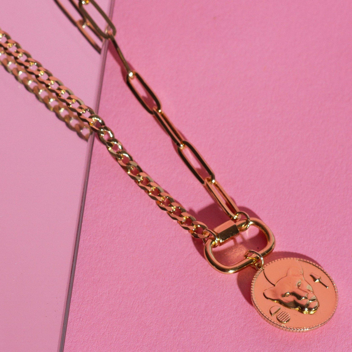 AURATE X KERRY: Lioness pendant