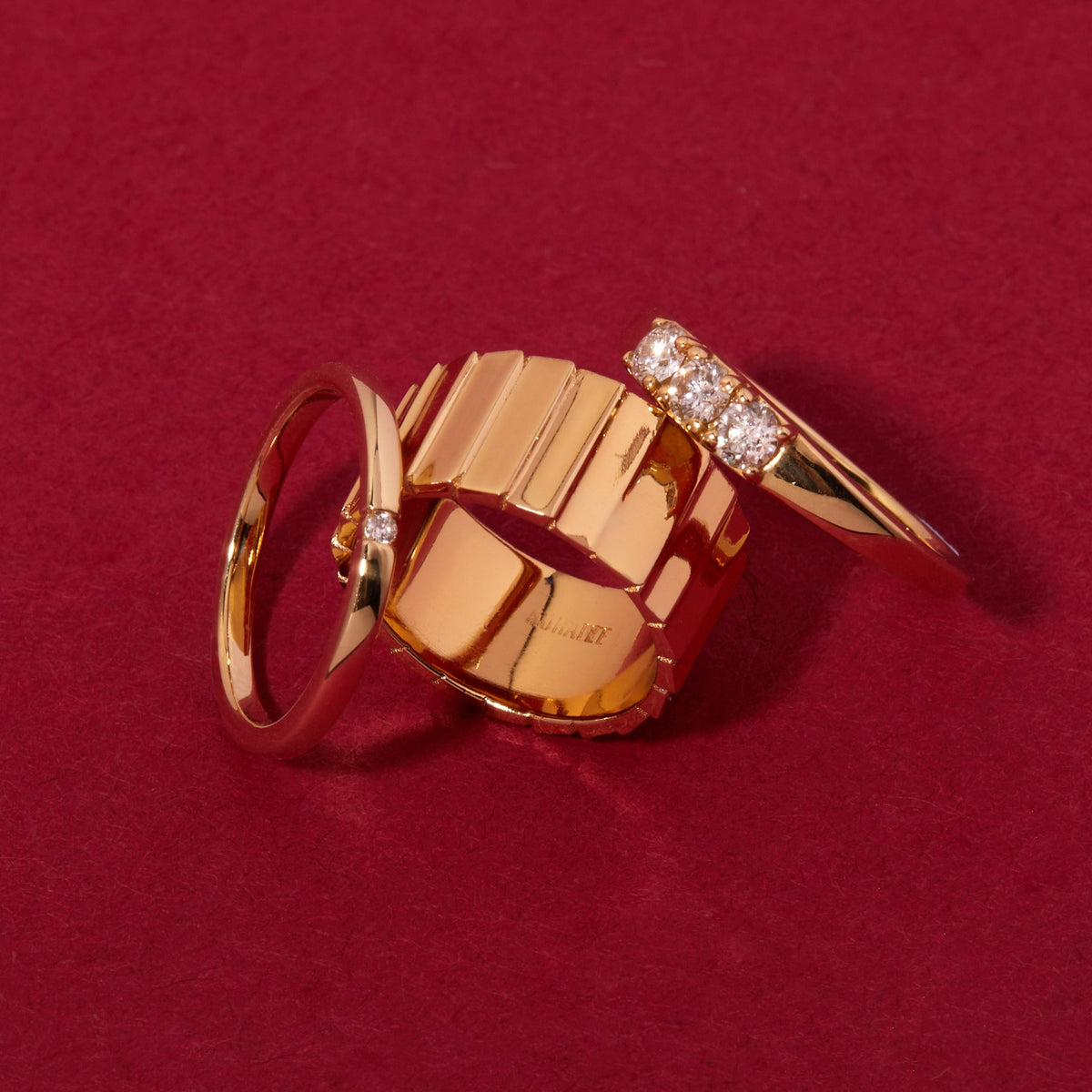 Petite Diamond Tension Ring