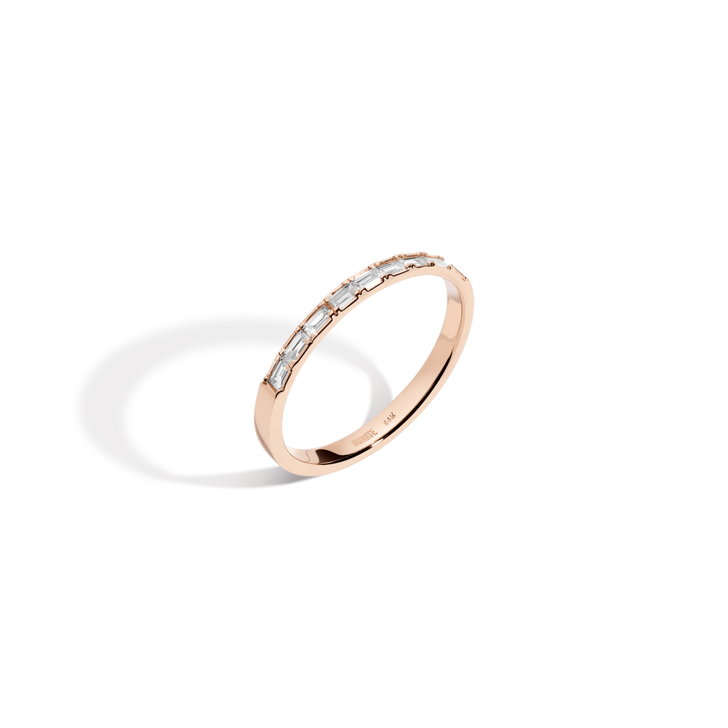 Eternity wedding band, white gold and diamonds - Categories