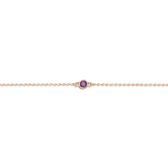 Birthstone Anklet