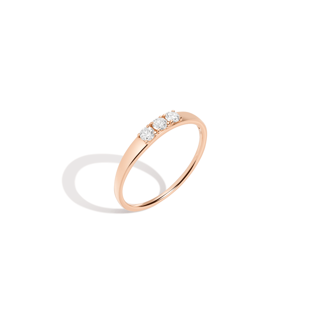 Bold Diamond Stacker Ring