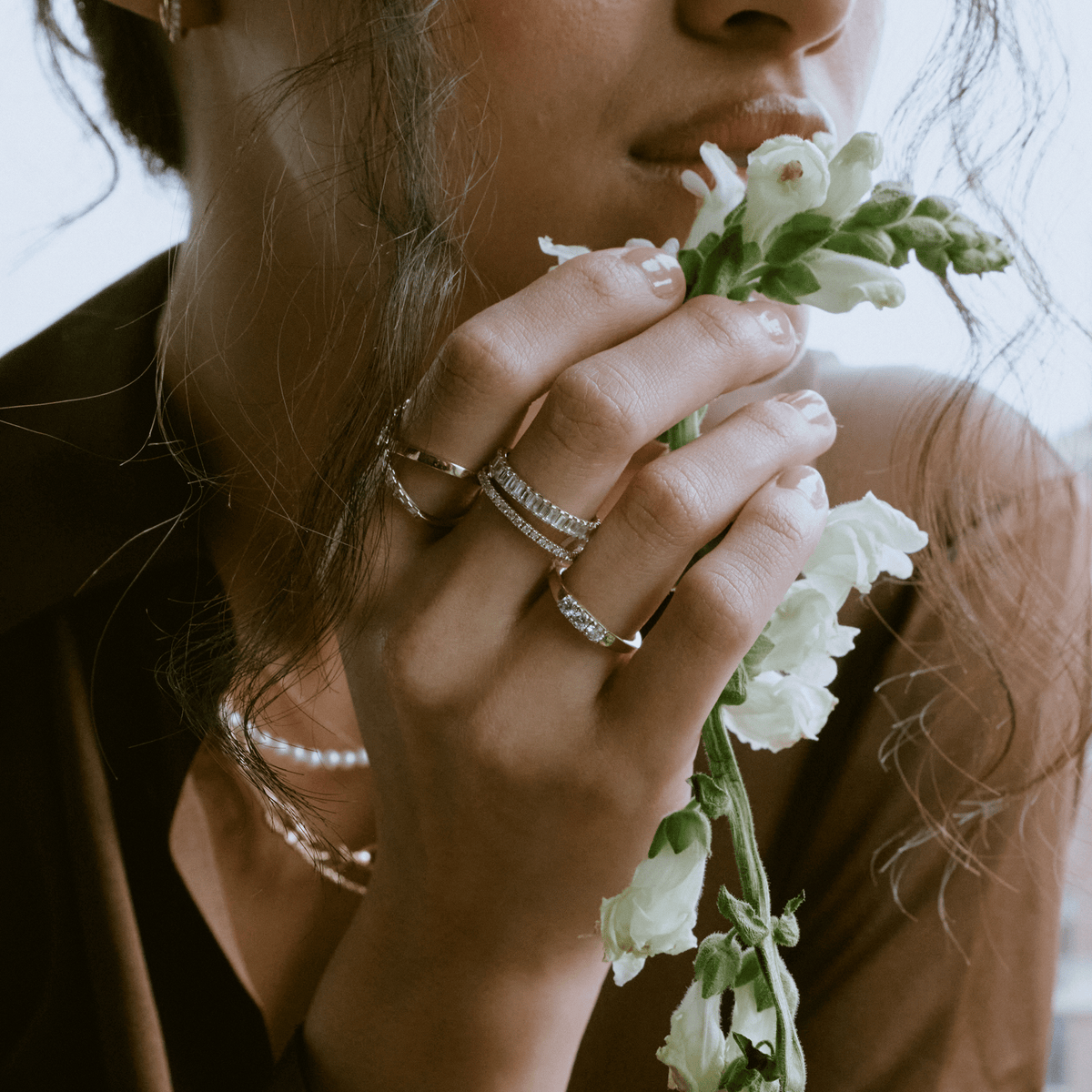 Bold Diamond Baguette Ring