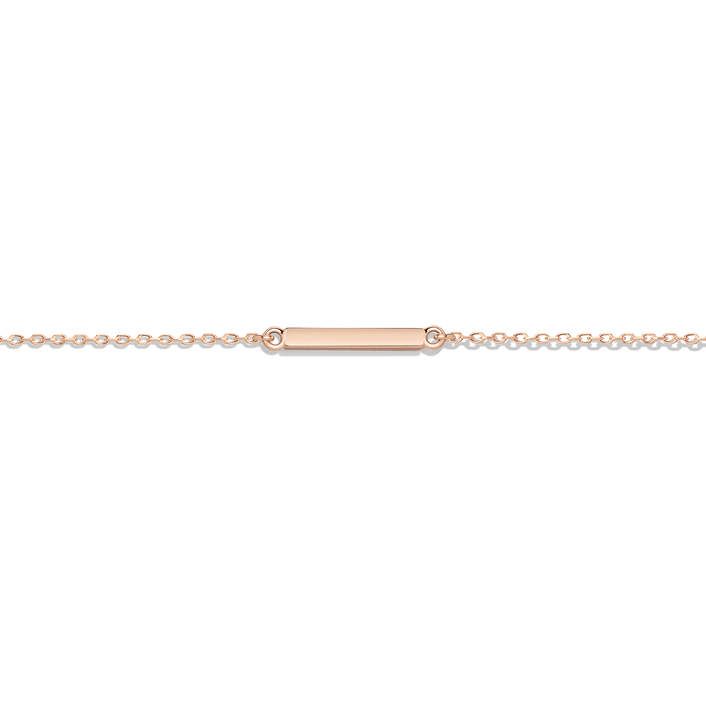 Midi Gold Bar Anklet