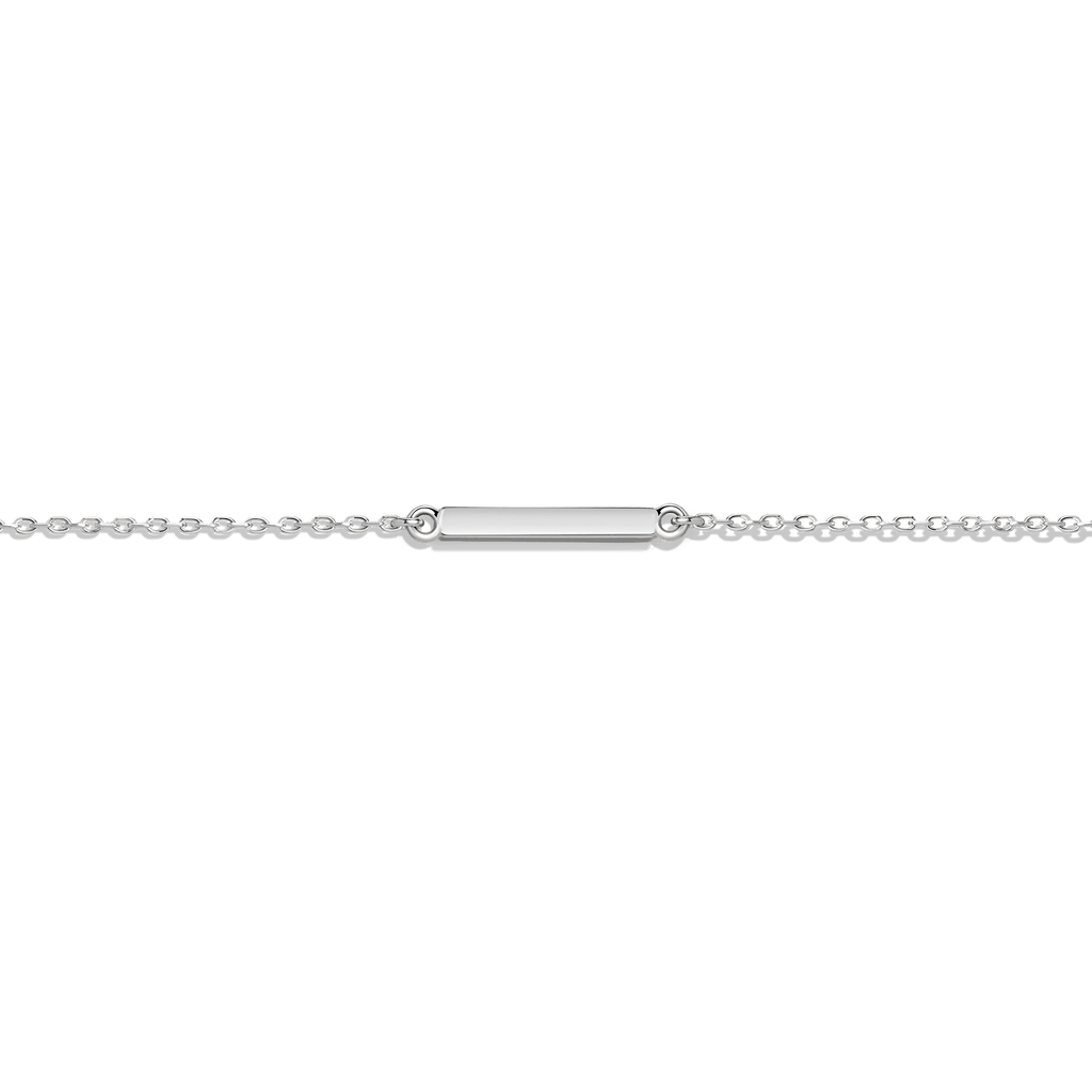NY発！Midi Gold Bar Anklet【AUratNewYork】3種 14K Gold Bar Anklet in Yellow, Rose or White Gold