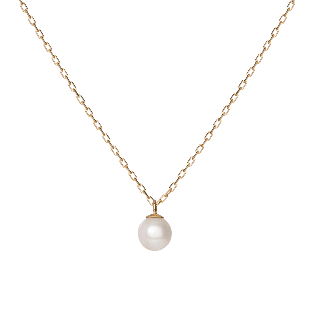 Pearl discount pendant necklace