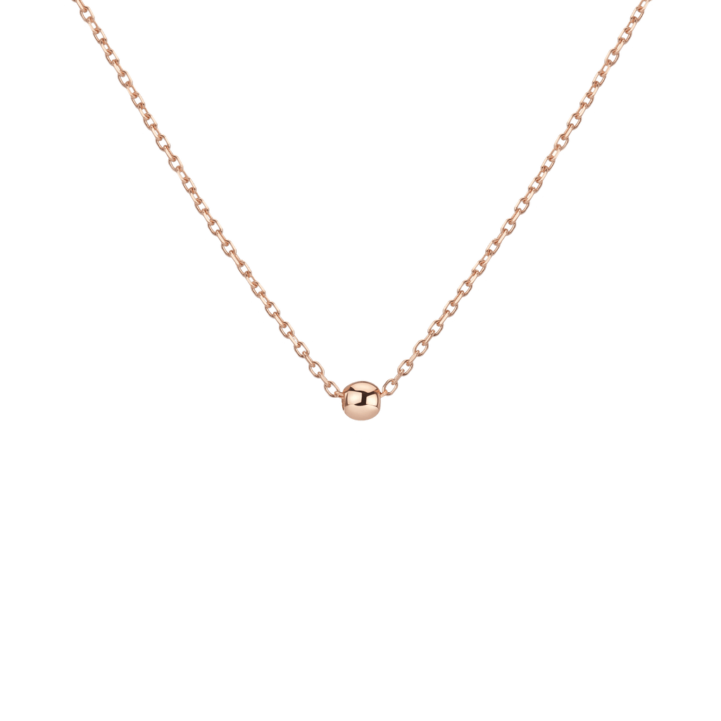 Round ball 2025 pendant necklace
