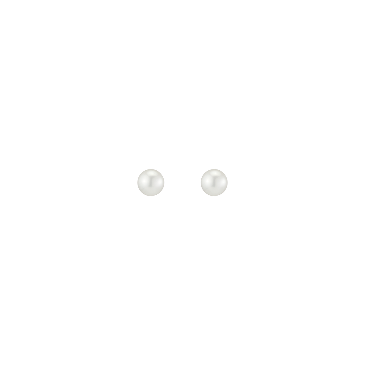 Pearl Studs 14k Yellow Gold White Gold Single Pair 7 mm First