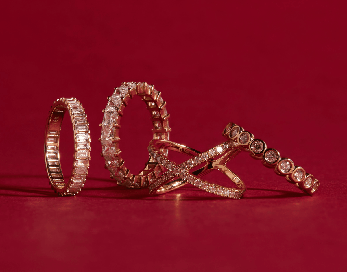 Diamond X Ring