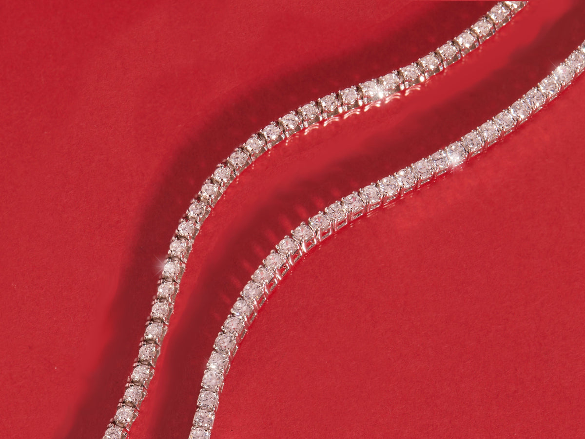 Classic Lab Grown Diamond Tennis Bracelet