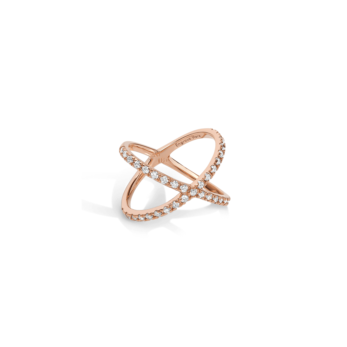 Diamond X Ring