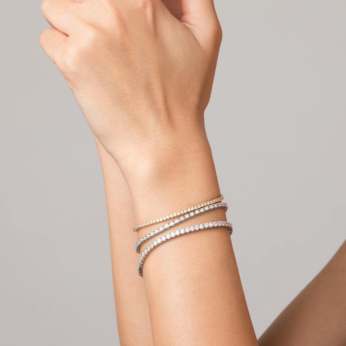 Classic Lab Grown Diamond Tennis Bracelet