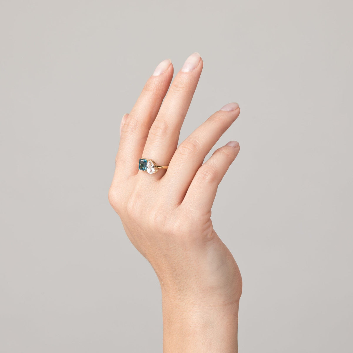 Toi et Moi Gemstone Classic Ring