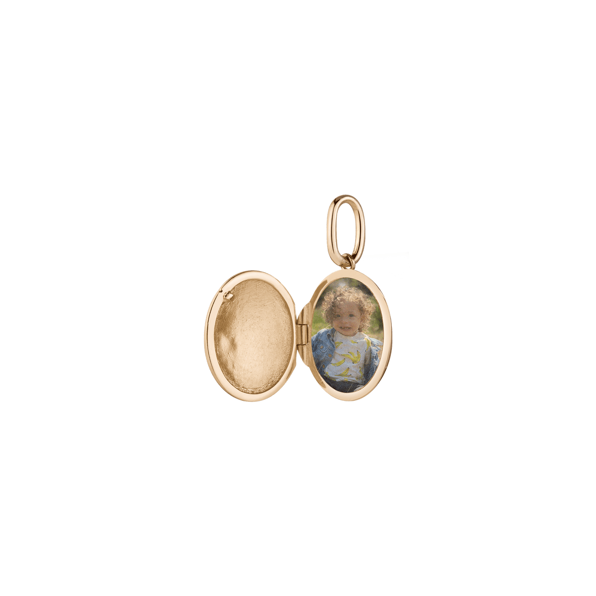 Infinity Locket Pendant Vermeil Yellow Gold