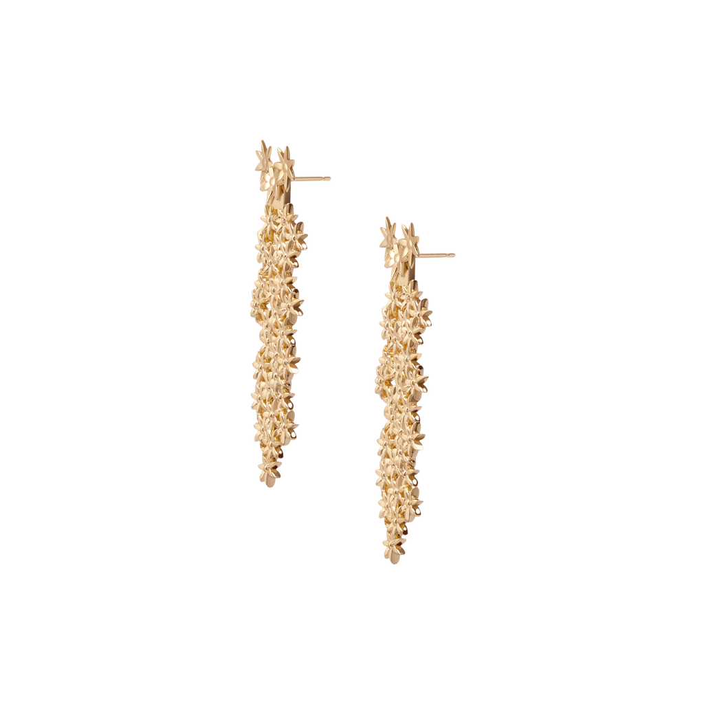 Aurate New York Flower Earring Back Large, 14K Yellow Gold