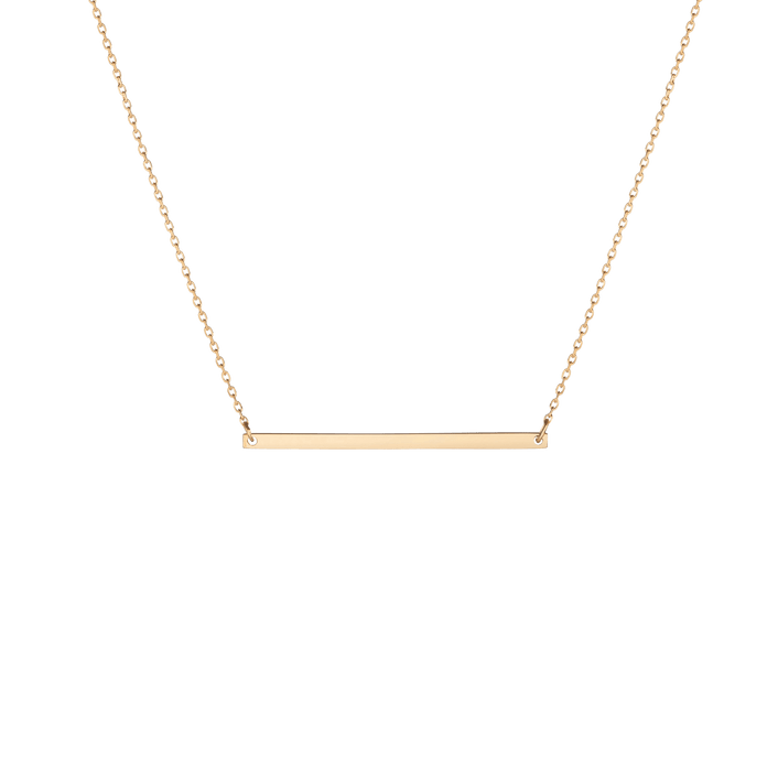 Gold Bar Necklace