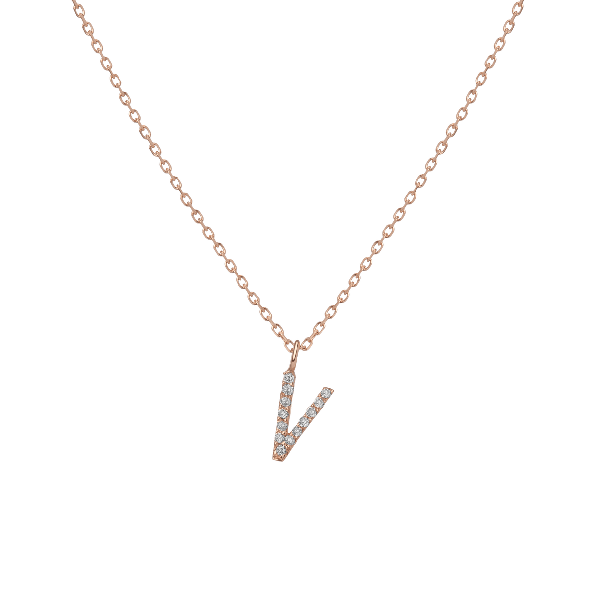 14k 18k Rose Gold V