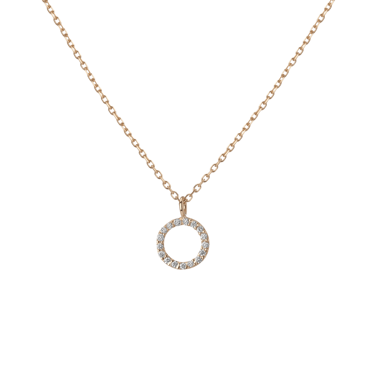 14k 18k Yellow Gold O