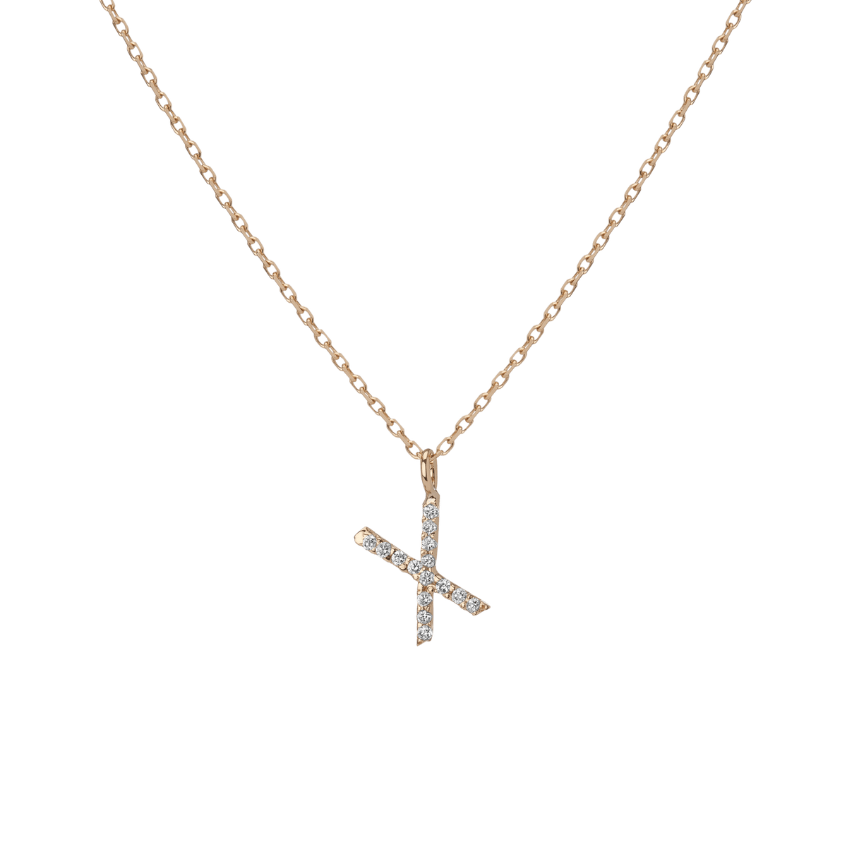14k 18k Yellow Gold X