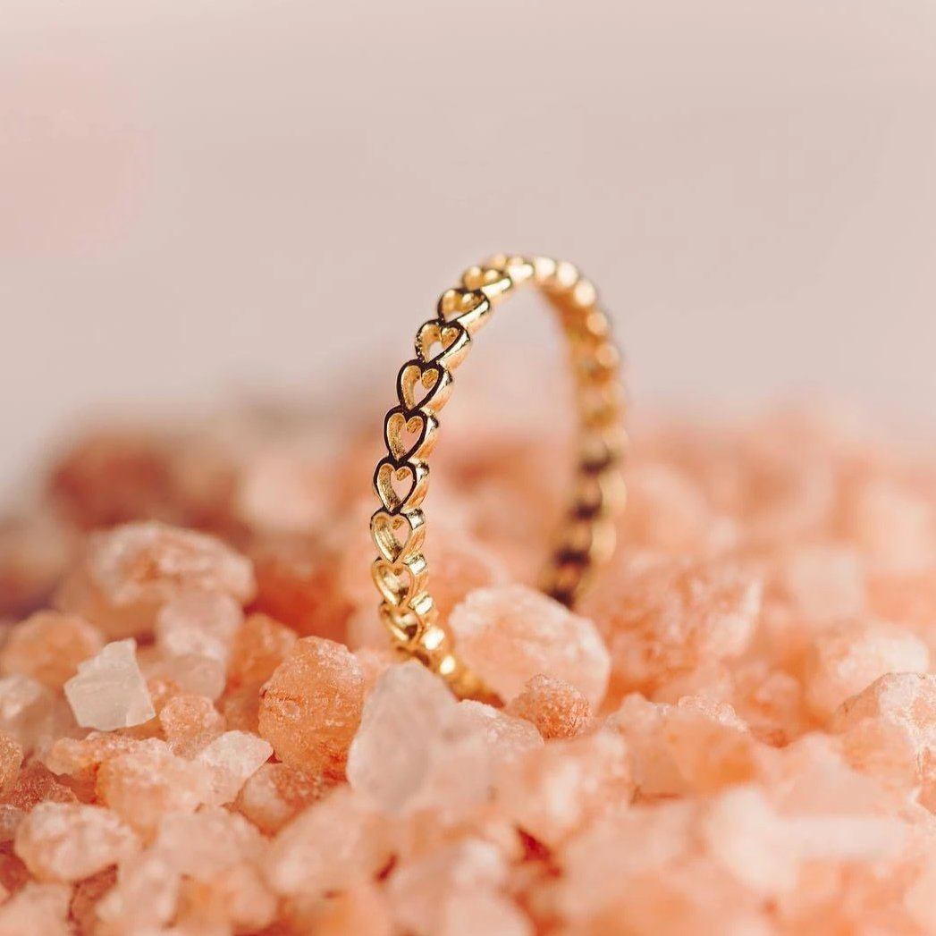 Infinity Heart Ring