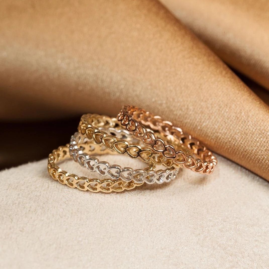 Infinity Heart Ring