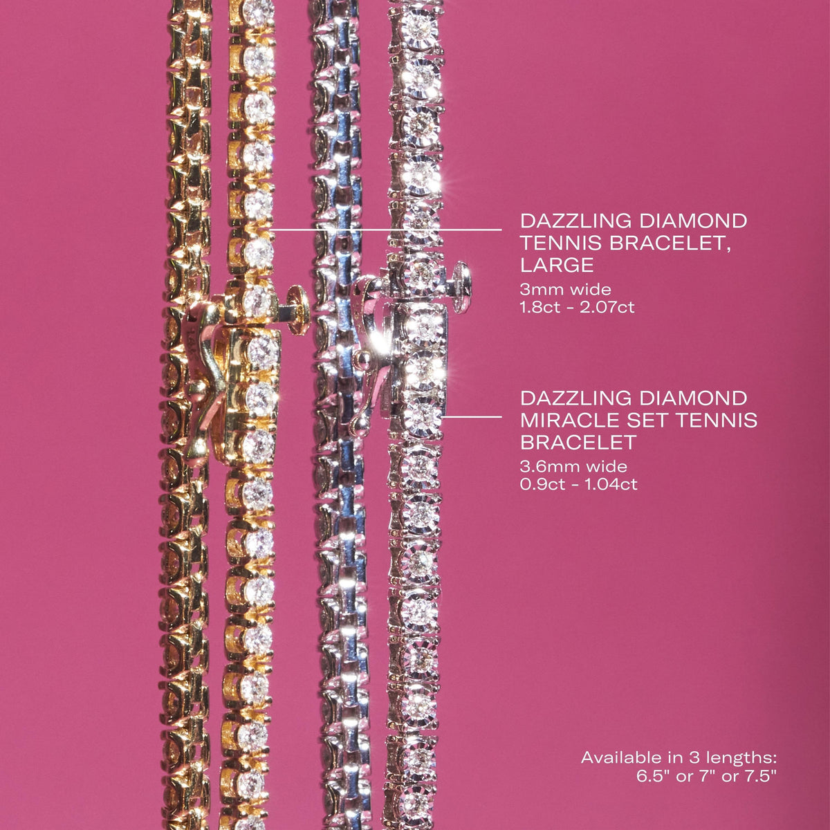 Classic Diamond Tennis Bracelet