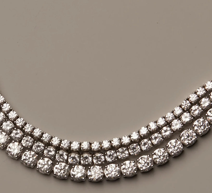 Mastering the Tennis Necklace: A Beginner's Guide to Accessorizing