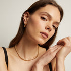 Graduated Ball Drop Earrings