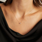0.5ct Emerald Lab Grown Diamond Necklace