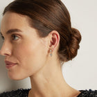 Lab Grown White Sapphire Ear Jacket