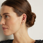 Lab Grown White Sapphire Ear Jacket