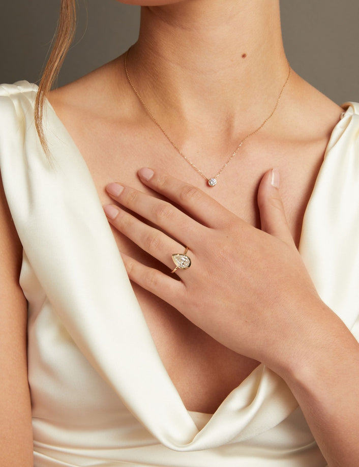 A close-up lifestyle shot of a woman