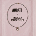 Aurate x Molly Dickson: Heart Georgian Pendant