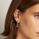 Aurate x Molly Dickson: Georgian Half Eternity Ear Cuff
