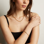 Puffed Mariner Chain Necklace