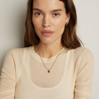 Gold Ball Chain Necklace