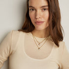 Gold Ball Chain Necklace
