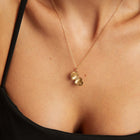 Vintage Engraved Heart Locket Pendant